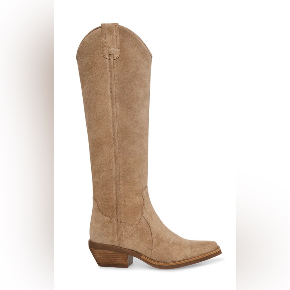 HEARD TAUPE SUEDE BOOTS